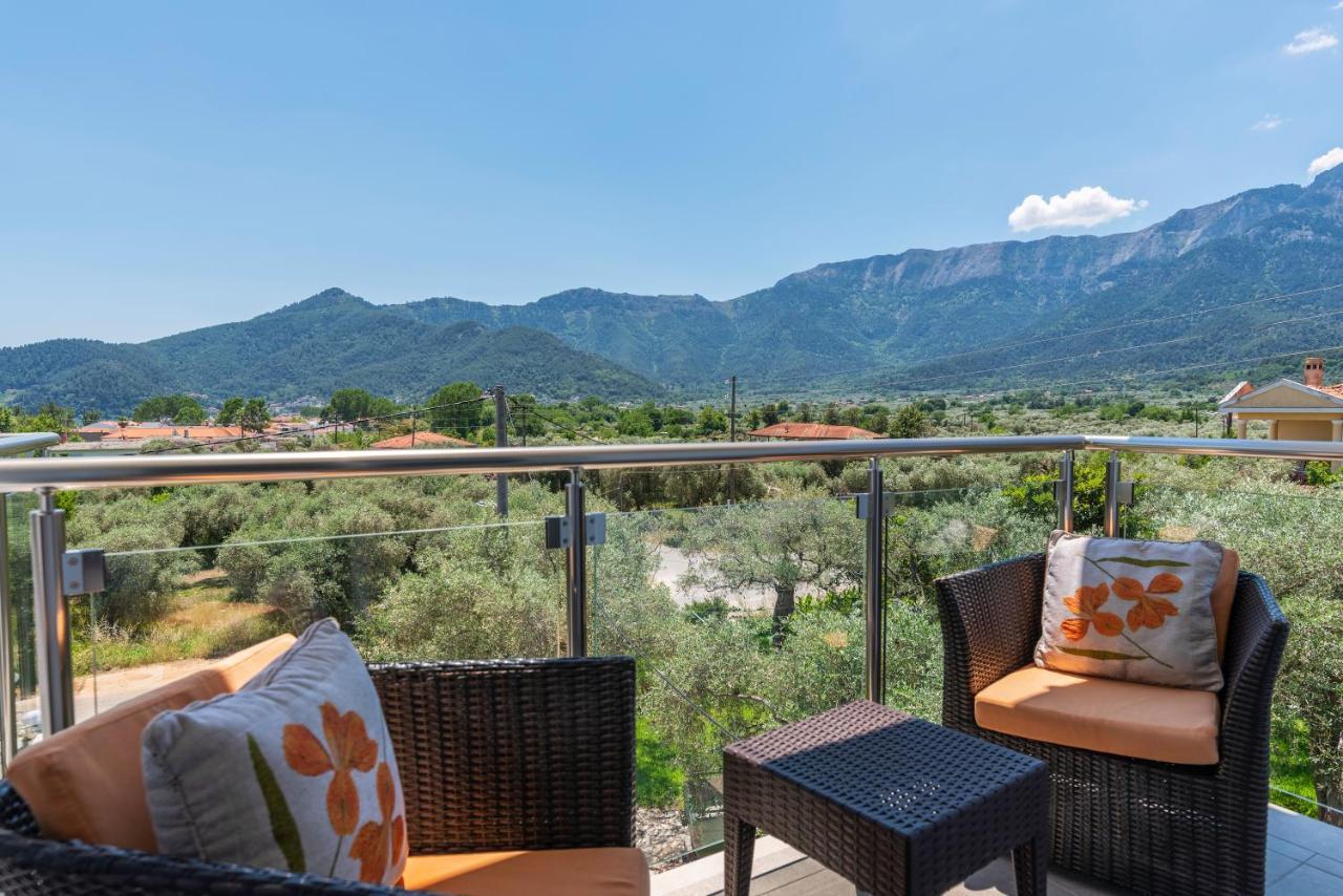 Olive Garden Villas And Apartments Chrysi Ammoudia Luaran gambar