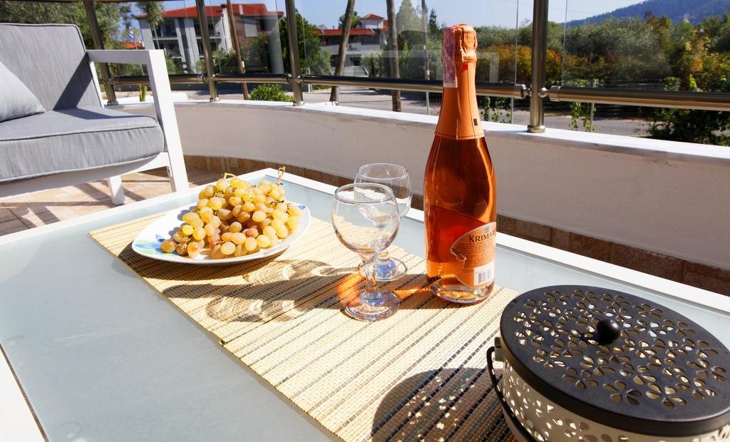 Olive Garden Villas And Apartments Chrysi Ammoudia Luaran gambar
